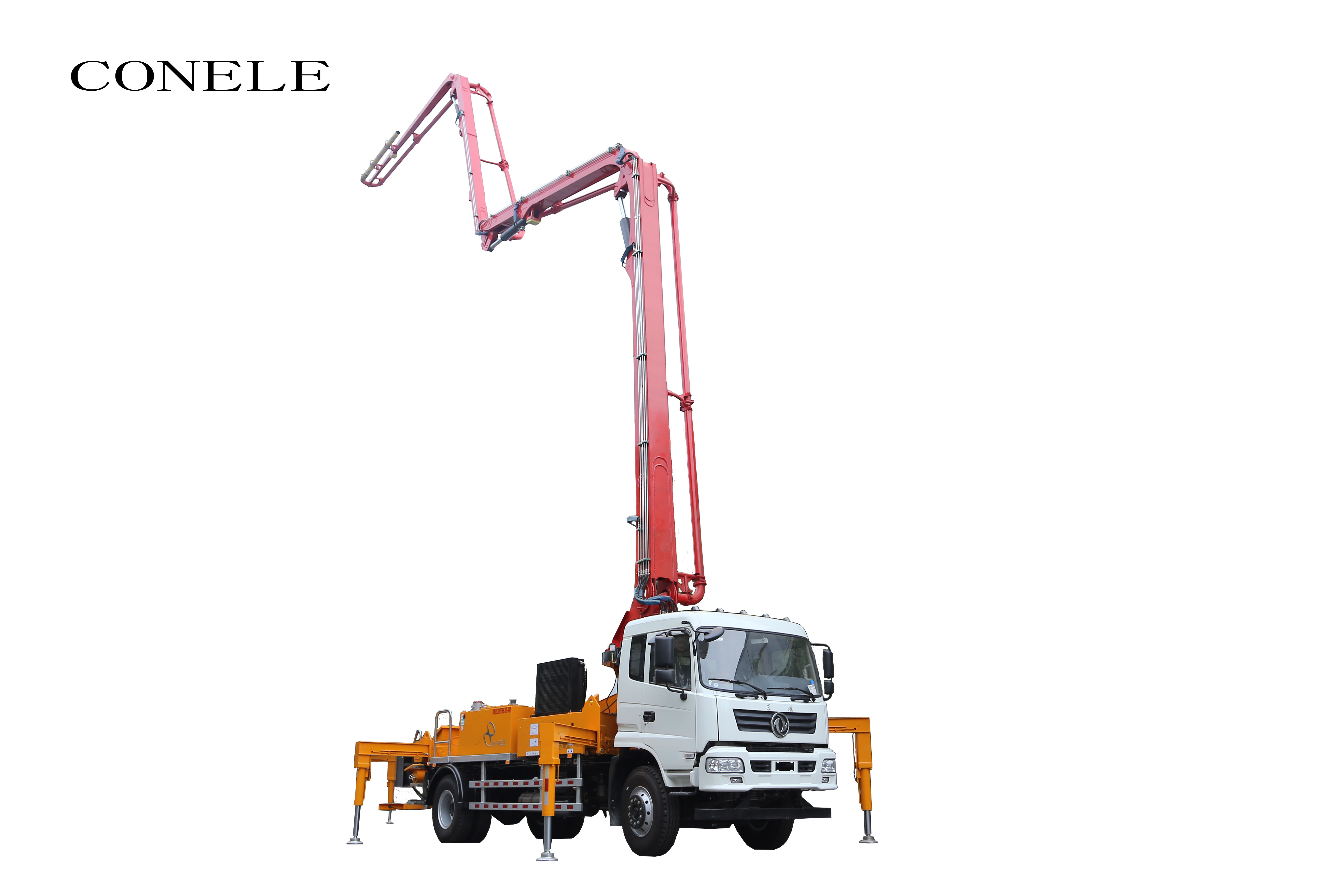 泵車，小型混凝土泵車，天泵